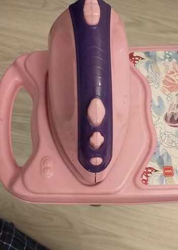 Pastel Pembe Çocuk Ütü Masası - Görsel 6