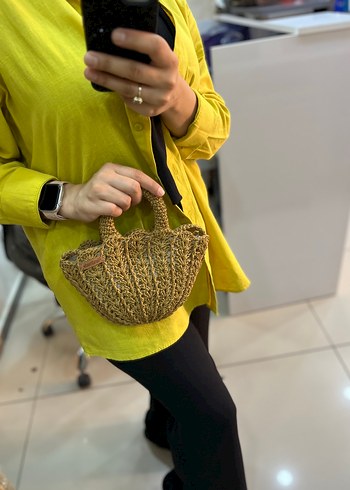 Zara Bohem Örgü Kadın Çanta