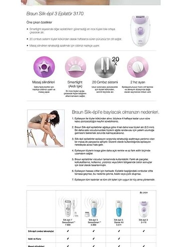 Braun Silk-épil 3 3170 Epilatör / Epilasyon - Görsel 6