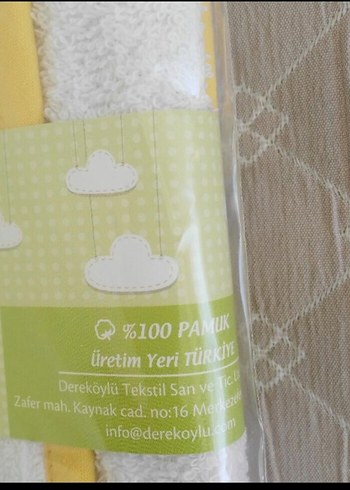 Bebek Havlusu 75x75 cm - Görsel 4