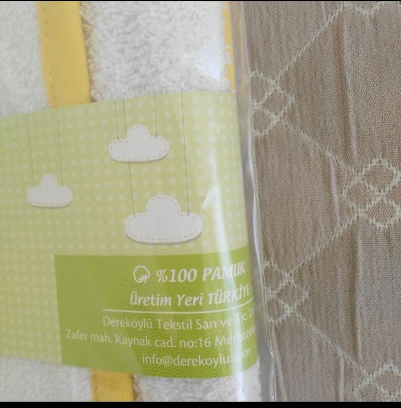 Bebek Havlusu 75x75 cm - Görsel 4