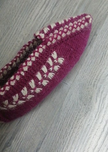 bayan örgü patik - Görsel 4