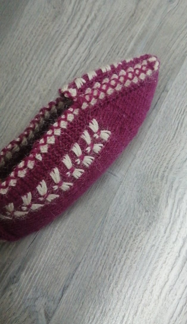 bayan örgü patik - Görsel 4