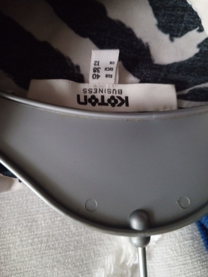 Zebra Desenli Uzun Hamile Tuniği - Görsel 3