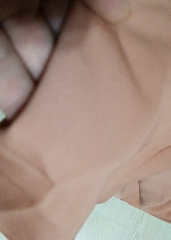 j Uzun Kollu Drapeli Kadın Elbise - Görsel 6