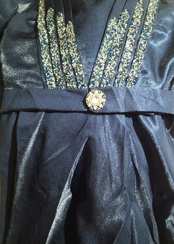 Parlak Mavi dik Yaka - Görsel 6