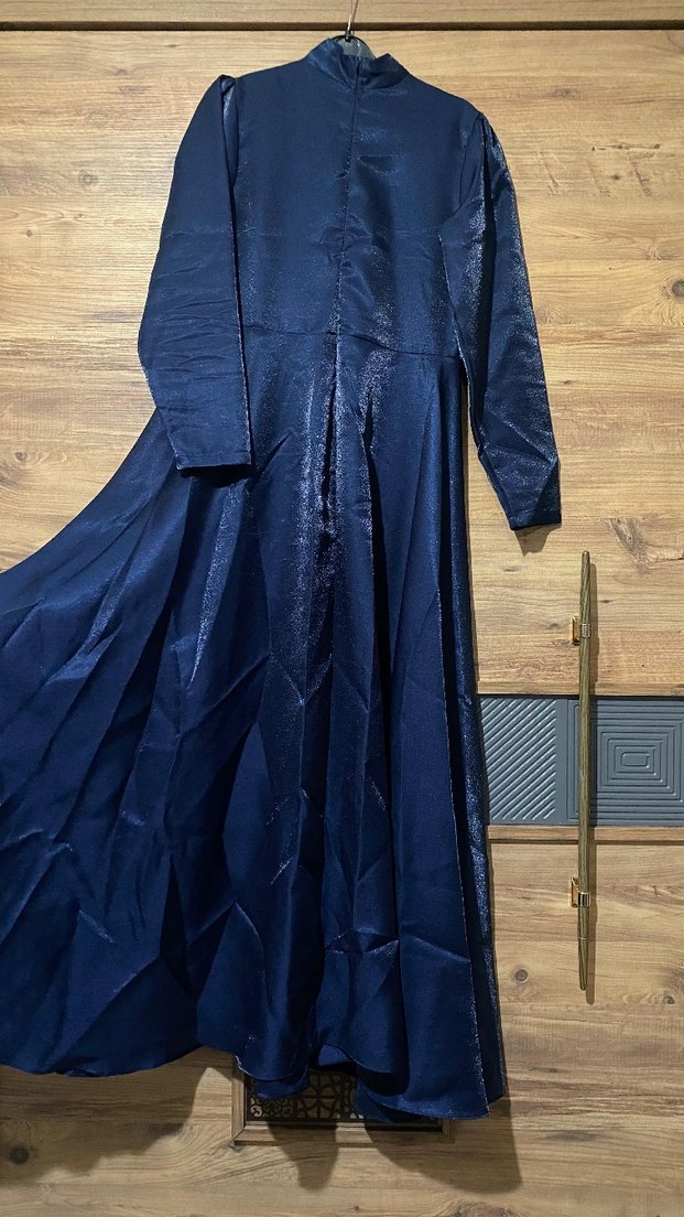 Parlak Mavi dik Yaka - Görsel 2