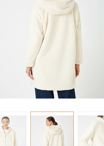 KOTON EKRU KÜRK - Görsel 2