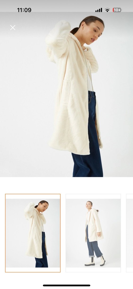 KOTON EKRU KÜRK - Görsel 4