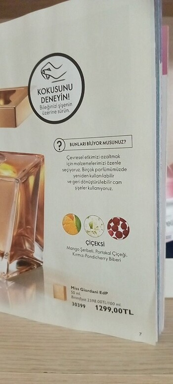  Beden Renk Oriflame