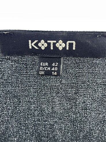 42 Beden siyah Renk Koton Kısa Elbise %70 İndirimli.