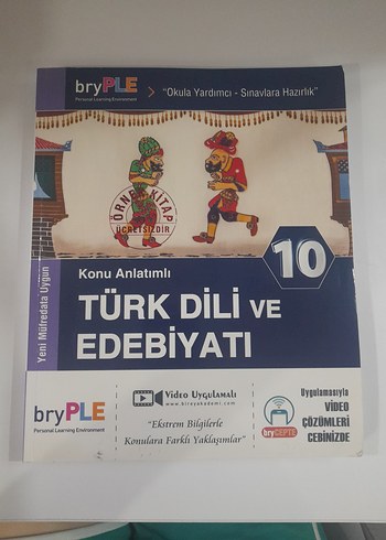 10. Sınıf Türk Dili ve Edebiyatı Konu Anlatımlı Kitap