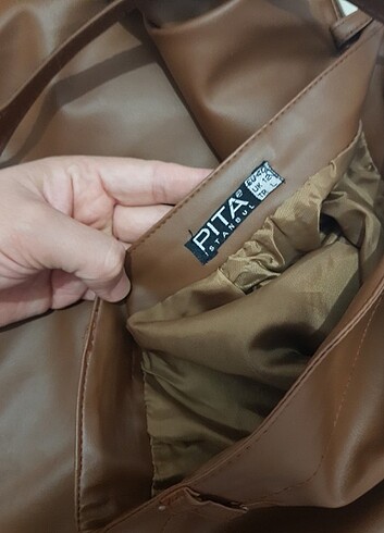 l Beden kahverengi Renk Deri etek