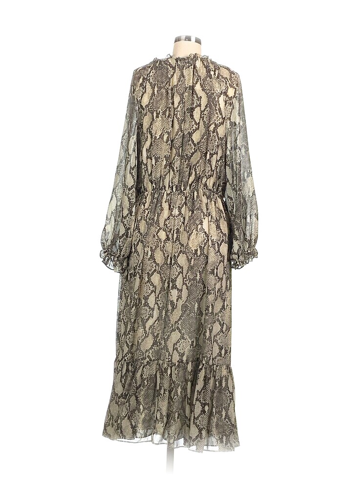 Zara Uzun Elbise %70 İndirimli. - Görsel 3