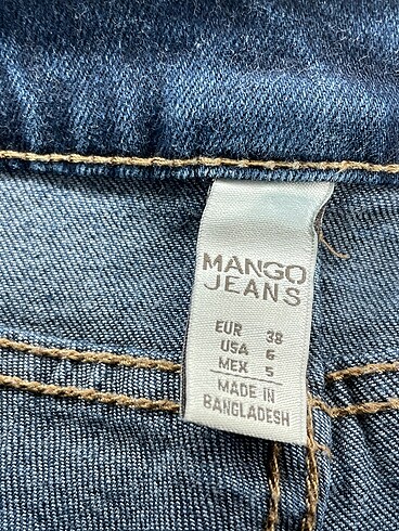 38 Beden çeşitli Renk Manas Jean / Kot %70 İndirimli.