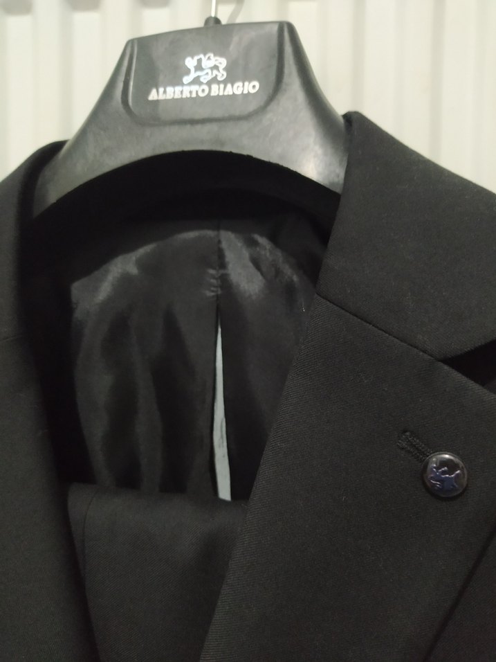 Erkek Siyah Takım Elbise - Görsel 2