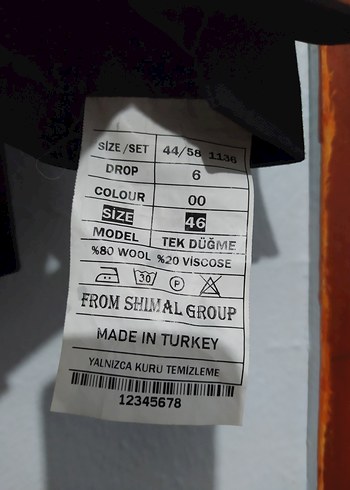 Bordo Kravatlı Siyah Erkek blazer ceket - Görsel 3