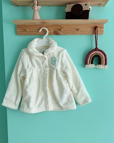 Kızbebek mont 18-24 ay peluş mony