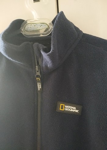 National geographic unisex çocuk Lacivert Fermuarlı Polar Ceket - Görsel 2