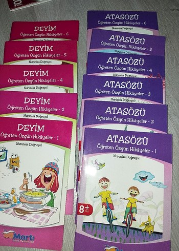 8+ Yaş Çocuklar İçin Atasözü ve Deyim Kitapları
