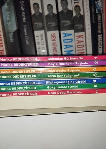 Harika Dedektifler Kitap Seti 6 Kitap