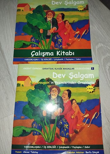 Dev Şalgam Çalışma Kitabı - Klasik Masallar