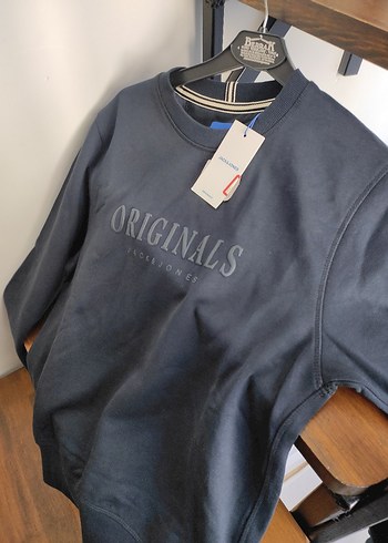 Jack Jones Denim Orijinal Baskılı Sweatshirt - Görsel 3