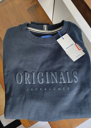 Jack Jones Denim Orijinal Baskılı Sweatshirt - Görsel 5