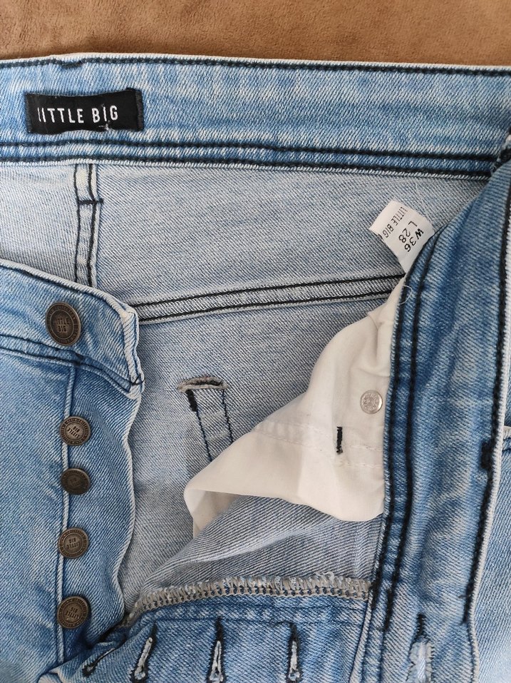 Mavi Erkek Denim Pantolon little big marka - Görsel 5