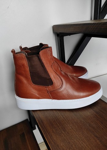 erkek deri çizme - Görsel 3