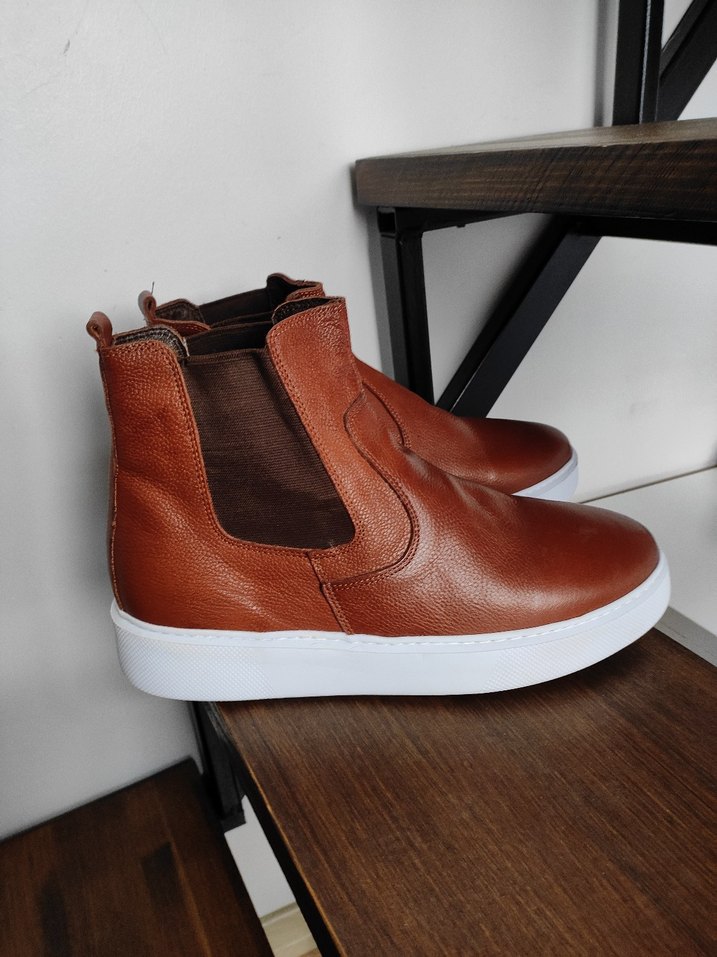 erkek deri çizme - Görsel 3