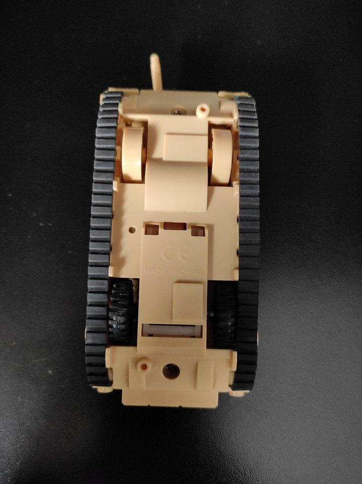 Beyaz Kamuflajlı Oyuncak Tank - Görsel 3