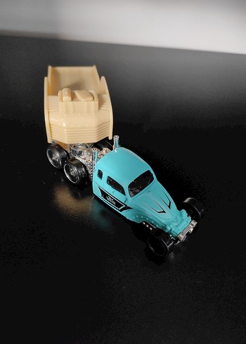 Turkuaz Renkli Oyuncak Kamyonet - Görsel 3