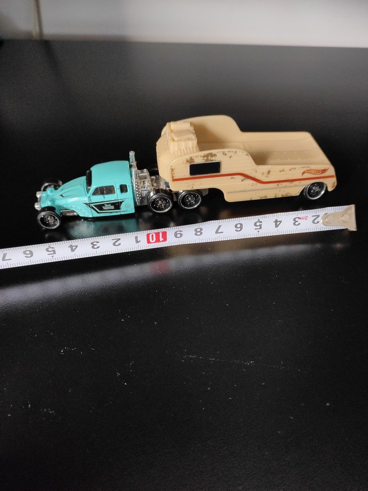 Turkuaz Renkli Oyuncak Kamyonet - Görsel 2