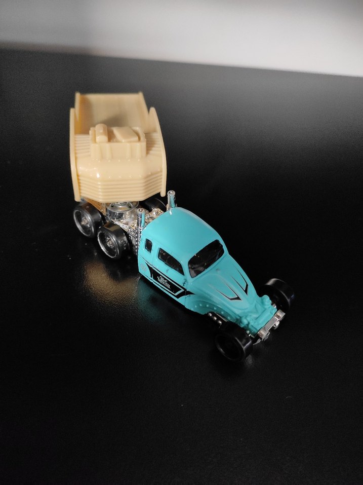 Turkuaz Renkli Oyuncak Kamyonet - Görsel 3