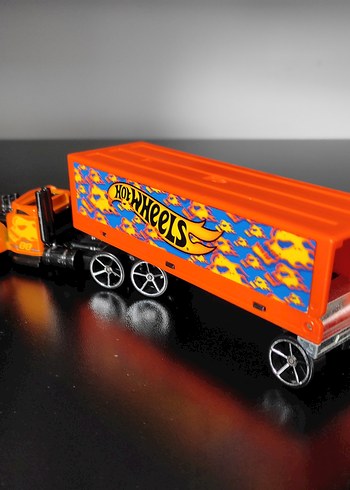 Turuncu Hot Wheels Oyuncak Kamyon - Görsel 3