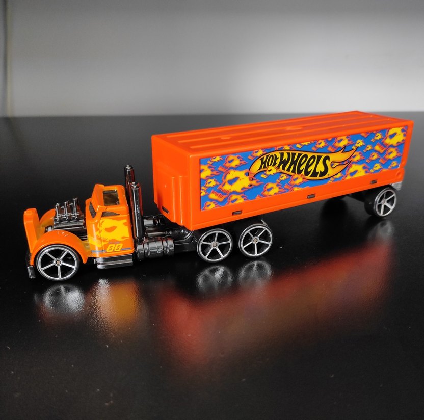 Turuncu Hot Wheels Oyuncak Kamyon - Görsel 4