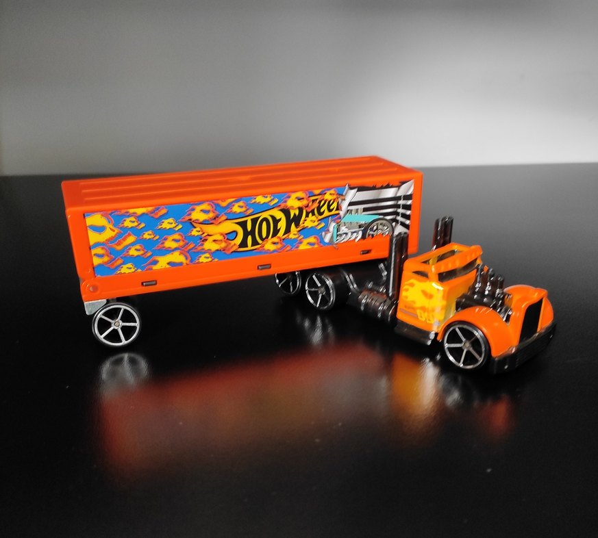 Turuncu Hot Wheels Oyuncak Kamyon - Görsel 2