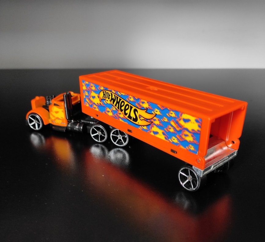 Turuncu Hot Wheels Oyuncak Kamyon - Görsel 3