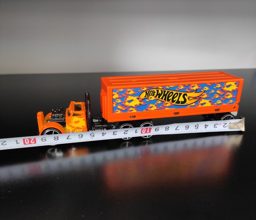 Turuncu Hot Wheels Oyuncak Kamyon - Görsel 5