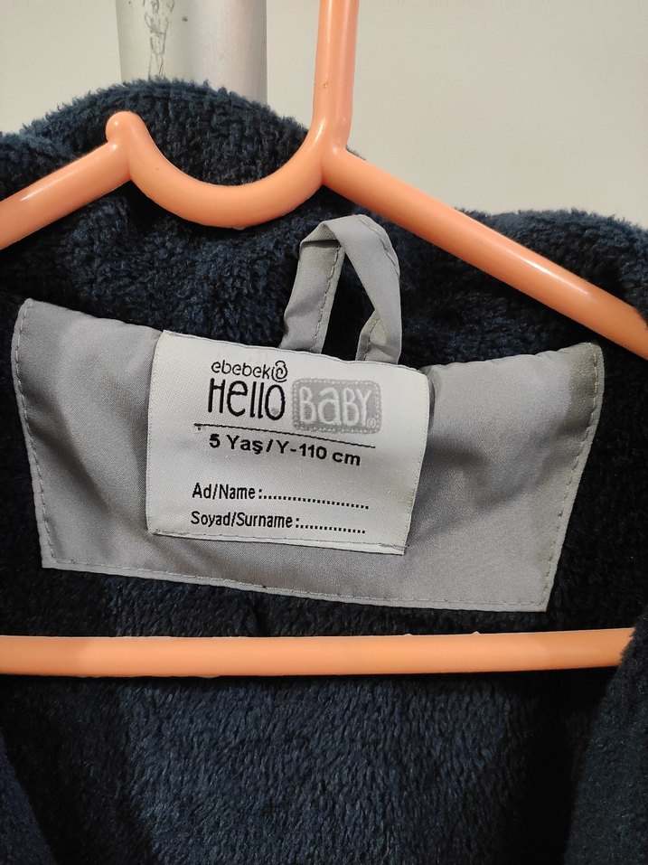 Gri Erkek Çocuk Yağmurluk ceket - Görsel 5