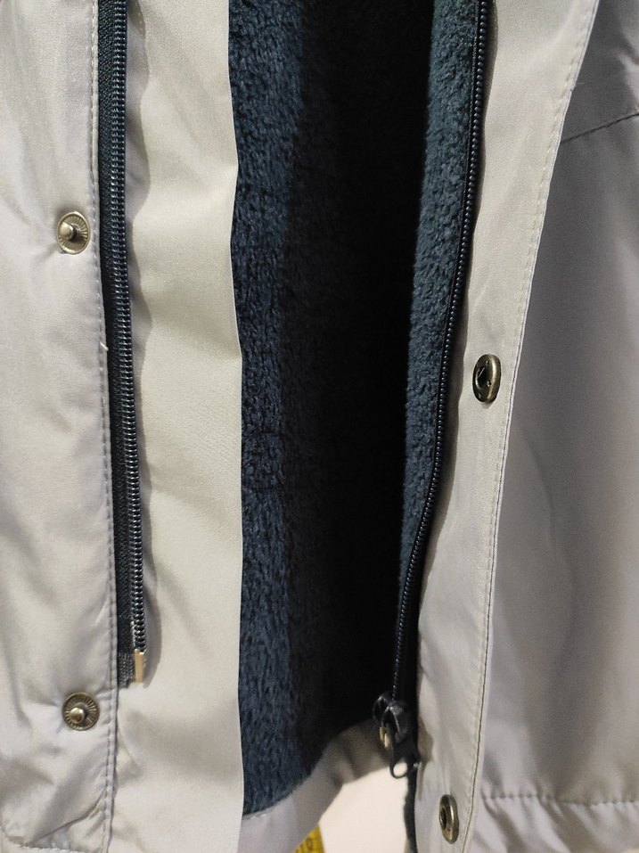 Gri Erkek Çocuk Yağmurluk ceket - Görsel 4