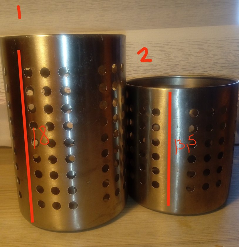 IKEA Parlak Gri Metal Çatal Kaşık Kutusu - Görsel 2