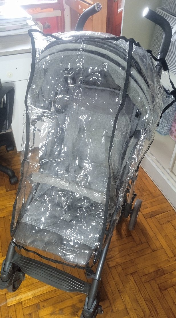 Gri Chicco Bebek Arabası - Görsel 3