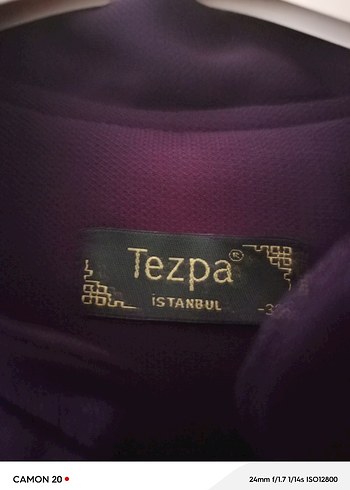 bordo Yüksek Yakalı Uzun Kollu Uzun ferace - Görsel 2