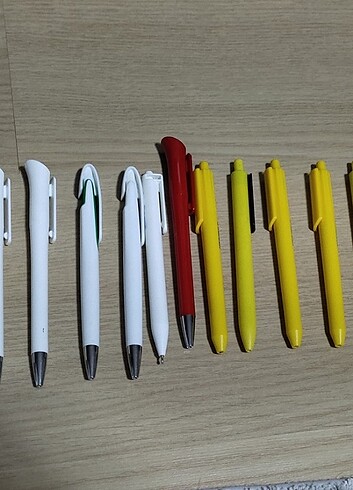 Tükenmez kalemler 