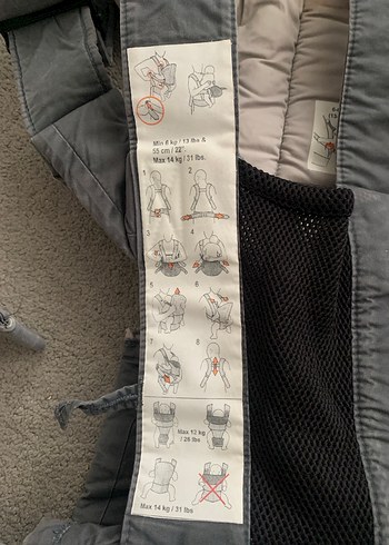 Babybjörn ergonomik kanguru - Görsel 7