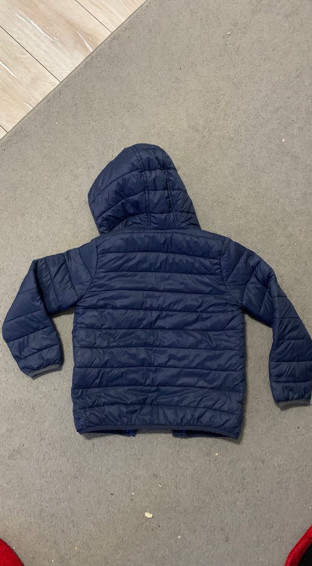 Erkek Çocuk Kapüşonlu Fermuarlı Mont - Görsel 4