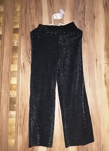 Kadın likralı beli lastikli pantolon 