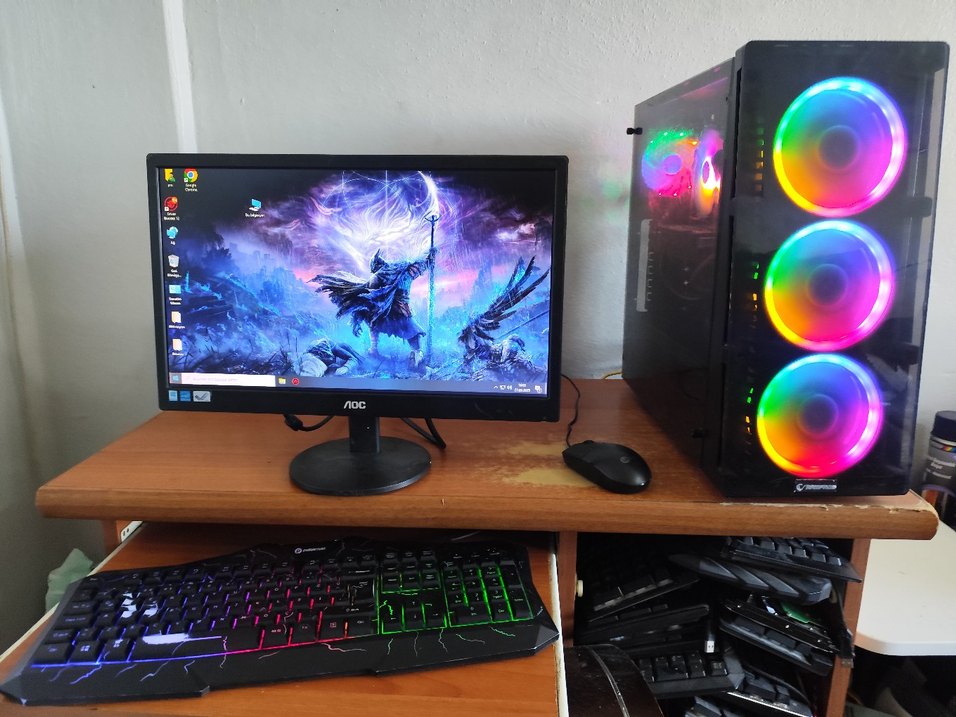 FULL SET BİLGİSAYAR  8 GB EKRAN KARTLİ - Görsel 2